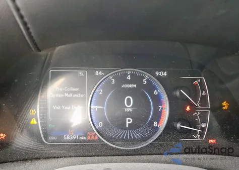 2021 Lexus Es 350 Base z USA, uszkodzony, nr VIN 58ACZ1B14MU086561